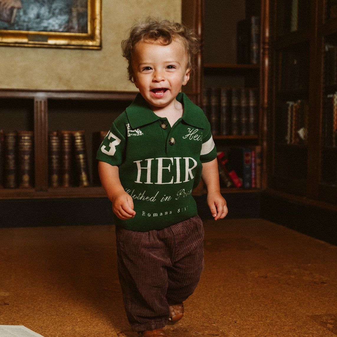 HEIR KIDS KNIT POLO