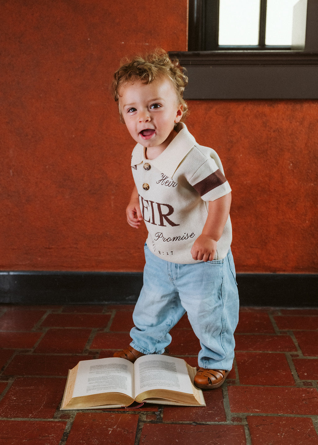 HEIR KIDS KNIT POLO