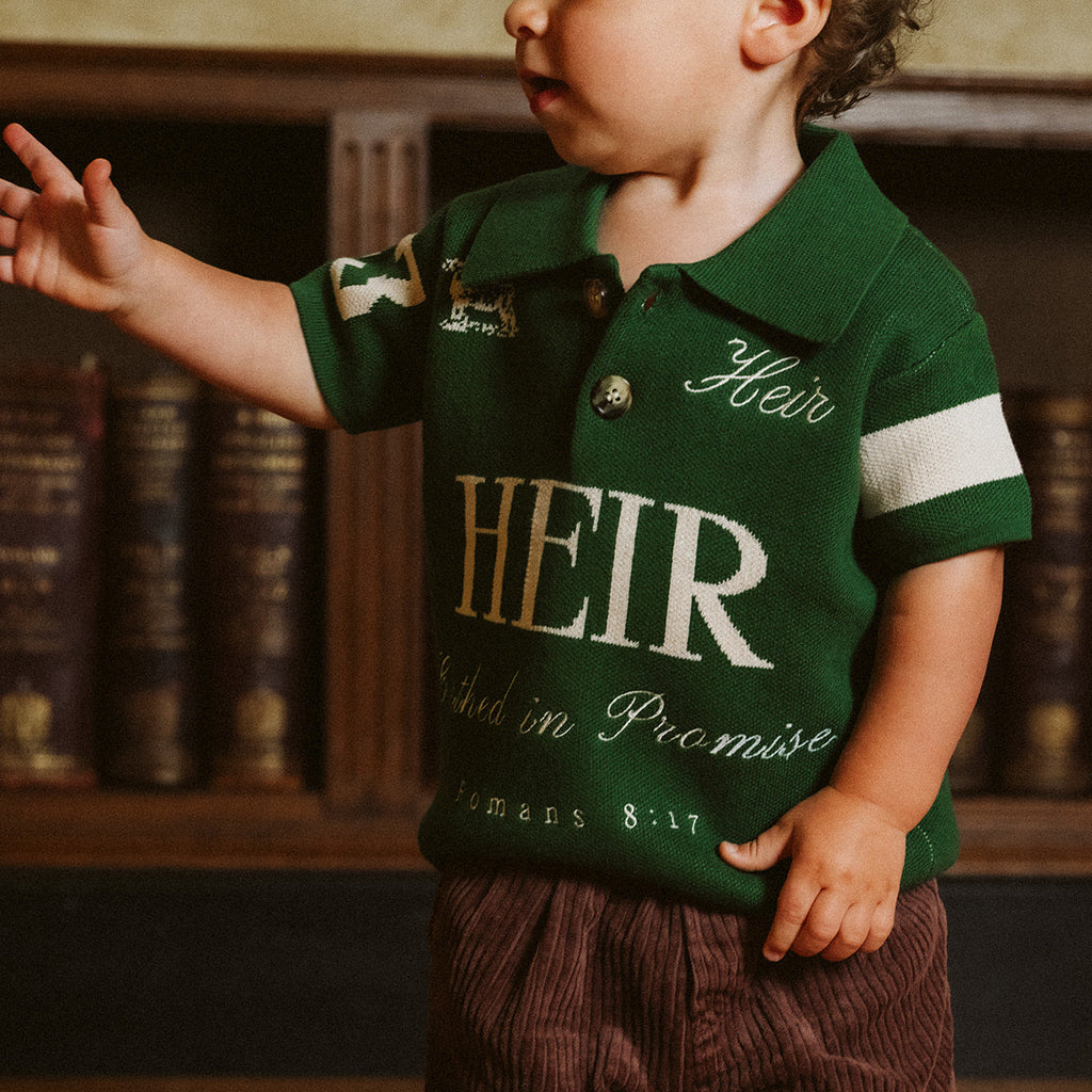 HEIR KIDS KNIT POLO
